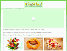Tablet Screenshot of lahaina-maui-florist.com